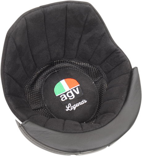AGV Legends X3000 Helmet Replacement Liner - Black - XL (Part Number: 20KIT00114001)