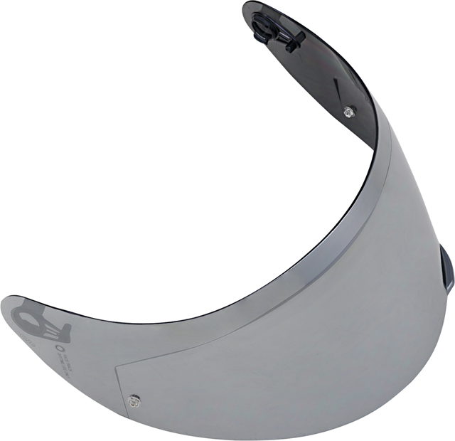 AGV K1 S/K3 SV/K5 S Helmet Shield - Pinlock® 70 MaxVision™ Prepared - Iridium Silver - Fits AGV Helmets