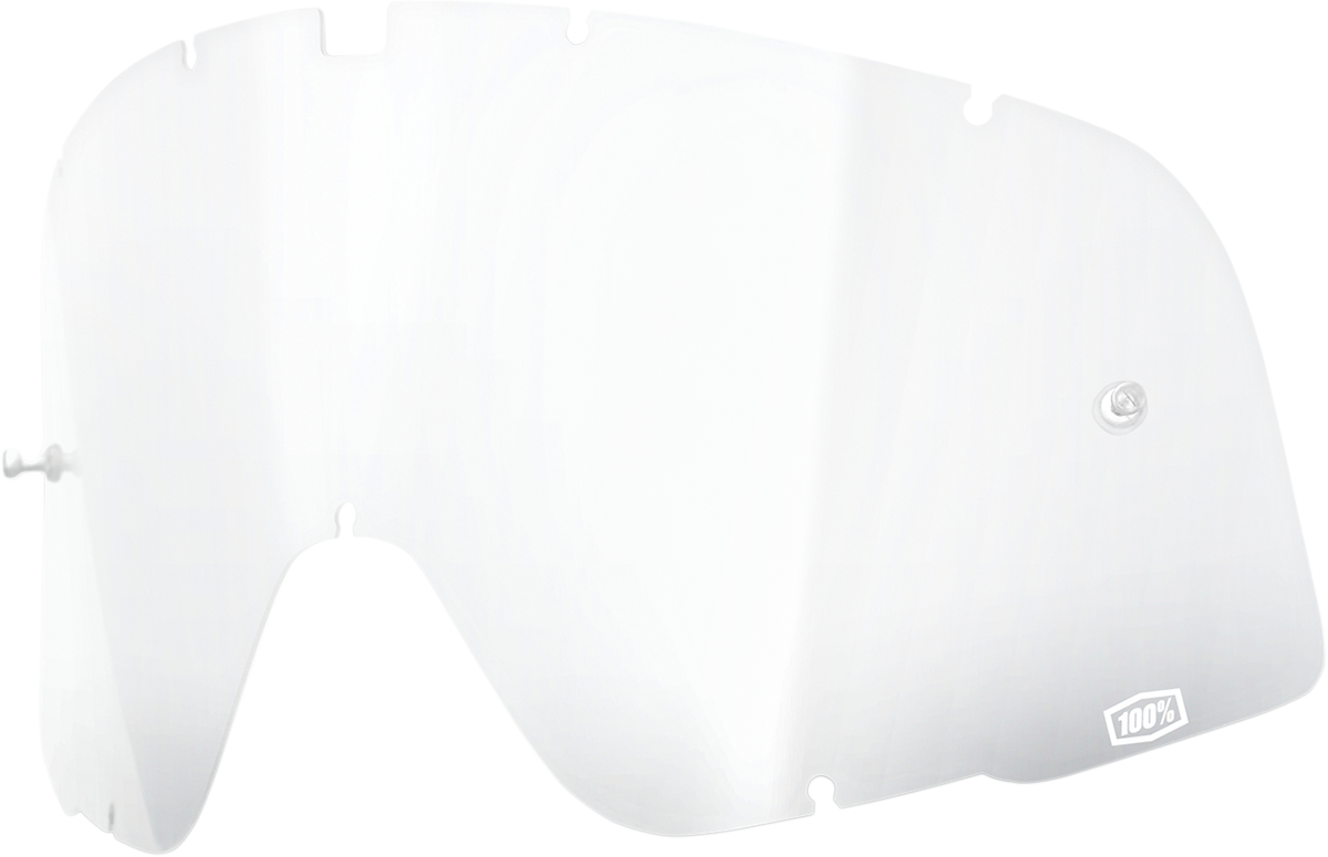 100% Barstow Clear Replacement Lens Part 59000-00001 for Off-Road and Motorcycle Helmets