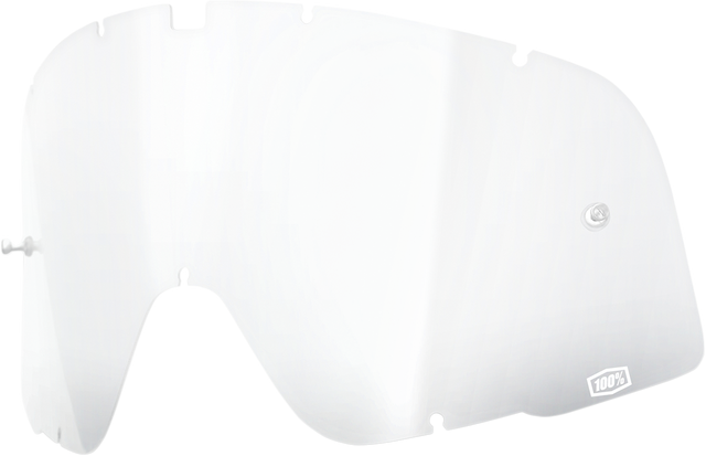 100% Barstow Clear Replacement Lens Part 59000-00001 for Off-Road and Motorcycle Helmets