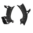 Acerbis 23+ Yamaha YZ450F Frame Guards with X-Grip in Black | Part #2981440001