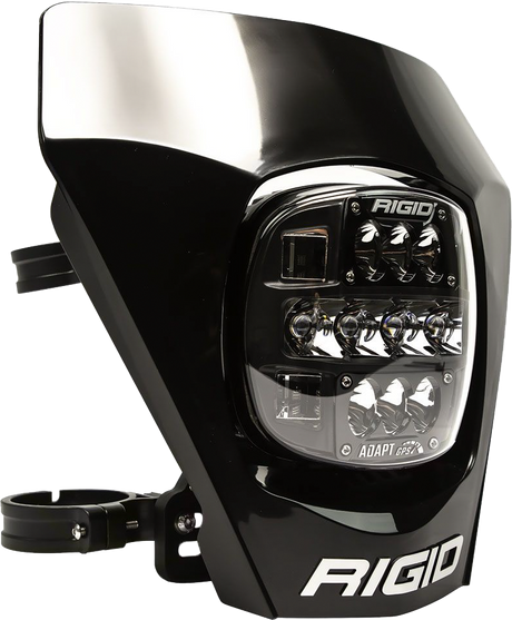 RIGID Adapt Xe Number Replacement Plate in Black for Select Vehicles