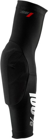 100% Teratec Elbow Guards Small - Black | Designed for BMX, MTB, and Road Cycling