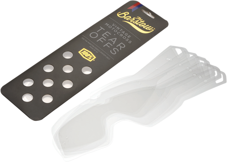 100% Barstow Tear-Offs - 20 Pack (Part Number 59002-00001) Compatible with Off-Road and Motocross Vehicles