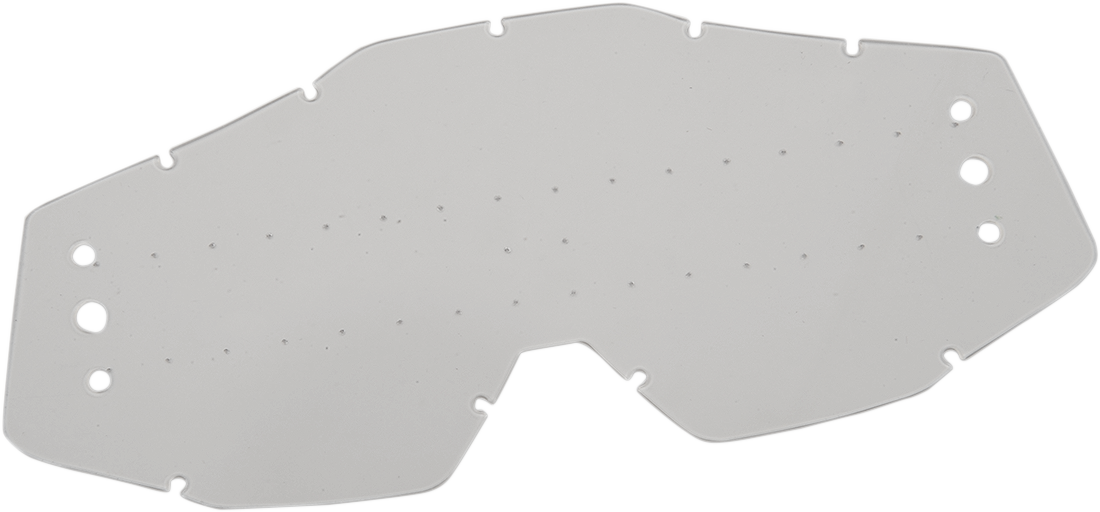 100% Youth Speedlab Vision System Lens with Bumps - Clear - Part 51021-010-03