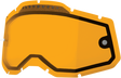 100% Accuri 2, Racecraft 2, and Strata 2 Dual Pane Vented Persimmon Lens - Part 59082-00006