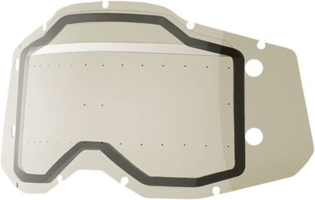 100% Accuri 2, Racecraft 2, and Strata 2 Forecast Dual Pane Smoke Lens - Part 59101-00002