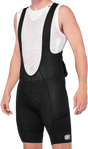 100% Revenant Bib Liner Shorts - Black, Large | Designed for Road and Mountain Biking