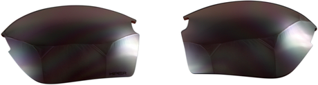 100% Sportcoupe HiPER Silver Mirror Replacement Lenses - Part 62025-008-01 for Sport and Cycling Glasses