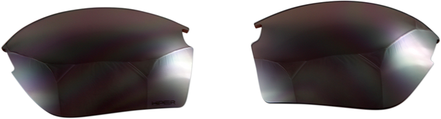 100% Sportcoupe HiPER Silver Mirror Replacement Lenses - Part 62025-008-01 for Sport and Cycling Glasses