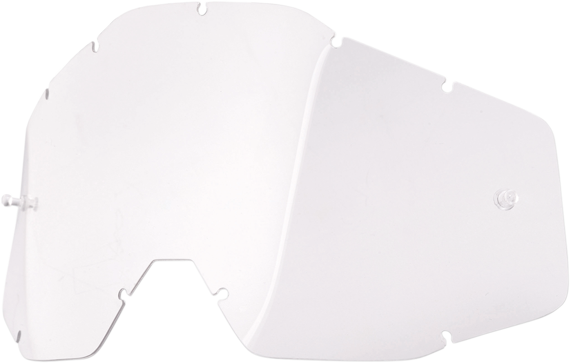 100% Strata Mini Lens - Clear for Mini Motocross Goggles, Part Number 59042-00001