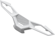 100% Racecraft 2 Nose Guard - White by 100% | Compatible with Racecraft 2 Goggles