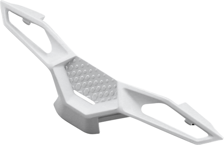 100% Racecraft 2 Nose Guard - White by 100% | Compatible with Racecraft 2 Goggles