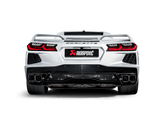 Akrapovic Slip-On Line for 2020 Chevrolet Corvette Stingray C8 with Titanium Tips