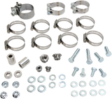 BASSANI XHAUST True Duals Exhaust System with Fishtail Mufflers - 36" - Softail 1S26E-36