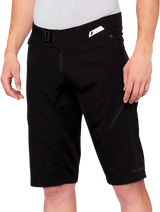 100% Airmatic Shorts - Black, US 30 – Trail-Ready Mountain Bike Apparel with Adjustable Fit and Secure Storage
