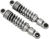 Drag Specialties Shocks Premium Ride-Height Adjustable 12-inch for Harley Davidson Touring Models - Chrome C16-0153A