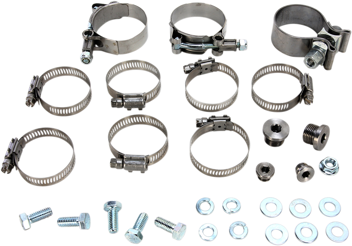 BASSANI XHAUST Down Under Exhaust - Chrome - Straight Can 1F76R