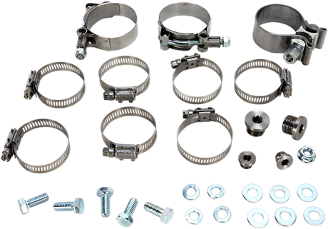 BASSANI XHAUST Down Under Exhaust - Chrome - Straight Can 1F76R