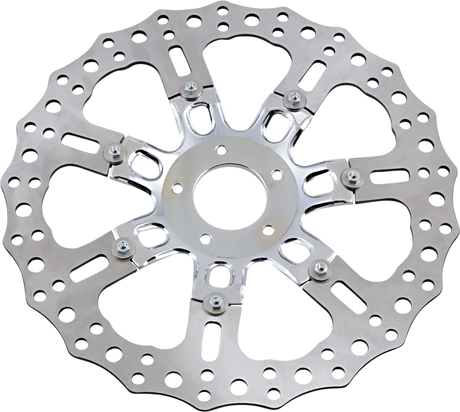 ARLEN NESS Front Rotor - 7 Valve - 14" - Chrome 33-10302-203