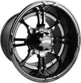 AMS Roll'n 108 Wheel - Rear 14x10 Black for 4/137 Bolt Pattern - Part Number 0230-0862