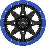 AMS Beadlock Ring Replacement for Roll'n 106 Wheels - 14 Inch Blue - Part Number 14B03