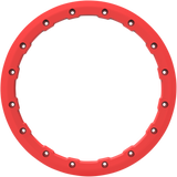 AMS Beadlock Ring Replacement for Roll'n 106 Wheels - 14 Inch - Red - Part #14B04