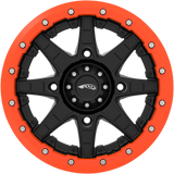 AMS Beadlock Ring Replacement for Roll'n 106 Wheels - 15 Inch, Orange (Part Number: 15B02)
