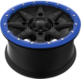 AMS Beadlock Ring for Roll'n 106 Wheels - Blue Finish - 15 Inch - Part 15B03