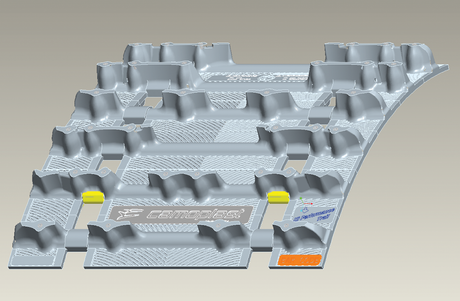 CAMSO ICE Attak XT™ Track - Mostly Groomed/Aggressive - 15" W x 121" L - 1.22" Lug Height 9200H