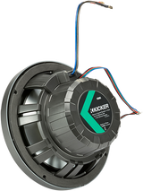 KICKER 8-Inch 45KM84L Marine Speakers with 7-Color LED – Fits Boats and Outdoor Vehicles