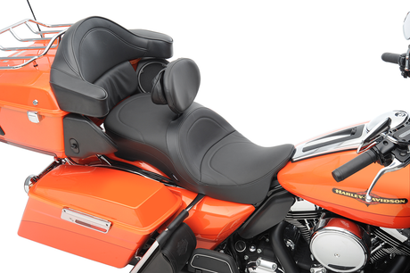 Drag Specialties Seats Touring Seat with Mild Stitch for Harley Davidson FL Models 2009-2023 (Part #0801-0833)