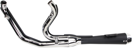 BASSANI XHAUST Road Rage Exhaust - Black - Short - '06-'17 FXD 13122J