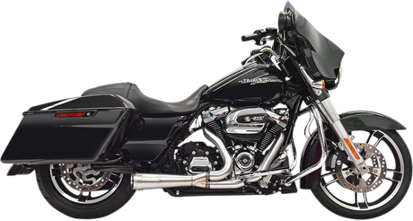 BASSANI XHAUST Short 2:1 Exhaust for FL - Stainless Steel 1F42SS