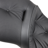 Drag Specialties Seats Touring Pillow Seat for Harley Davidson FL 2009-2023 with Cooler-Reflective Leather and Urethane Foam