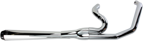 BASSANI XHAUST 2:1 Exhaust - Chrome - Megaphone - Long - '91-'05 FXD 13311R