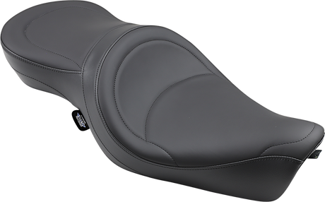 Drag Specialties Seats Low-Profile Touring Seat - Wide, Mild Stitched for Harley-Davidson XL '04-'22 with 3/16" ABS Thermoformed Base