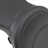 Drag Specialties Seats Low-Profile Touring Seat - Wide, Mild Stitched for Harley-Davidson XL '04-'22 with 3/16" ABS Thermoformed Base