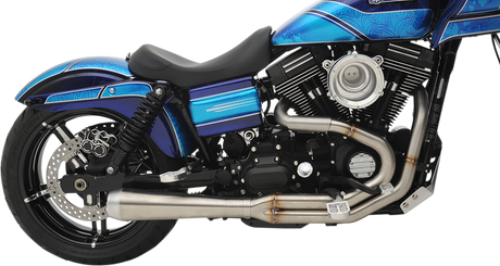 BASSANI XHAUST Road Rage 3 Exhaust - Stainless - '91-'17 Dyna 1D1SS