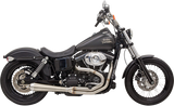 BASSANI XHAUST Road Rage 3 Exhaust - Stainless - '91-'17 Dyna 1D1SS