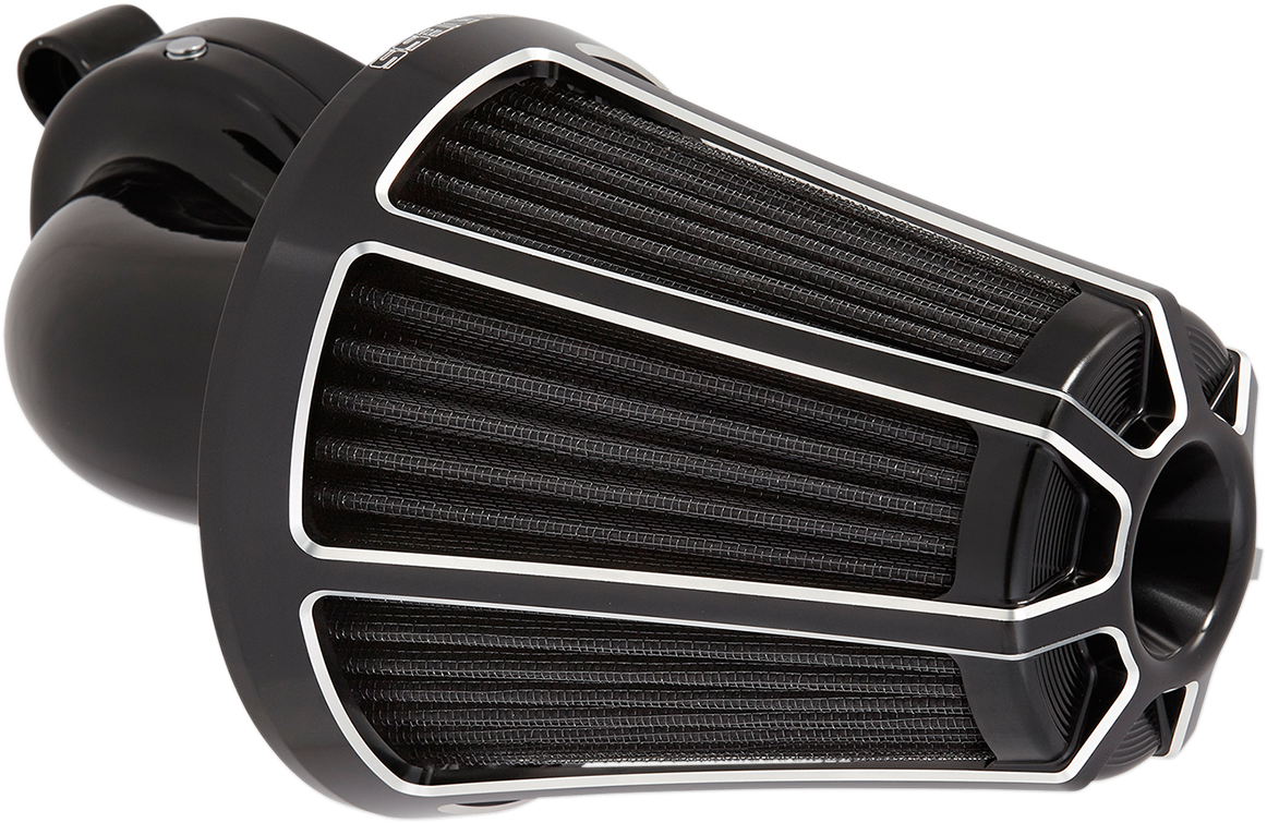 ARLEN NESS Monster Sucker Air Cleaner Cover - Beveled - Black 81-104