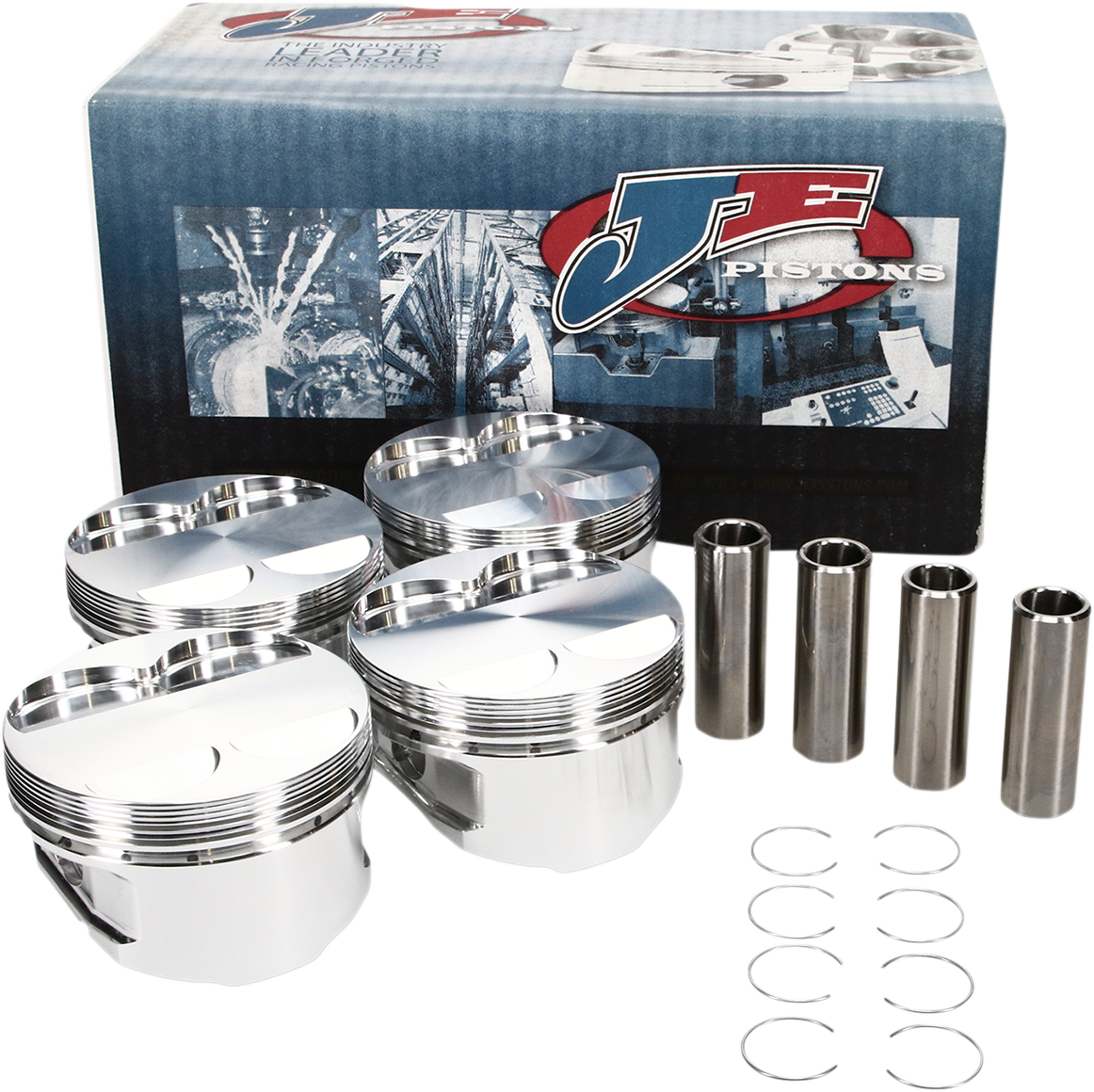 JE PISTONS Piston Kit - 84.00 mm - 12.8:1 CR - Suzuki 172945