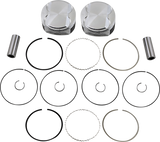 JE PISTONS Piston Kit - 3.937" Bore - Standard - 107" M8 370243