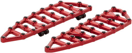 ARLEN NESS MX Driver Floorboards - Red 06-893