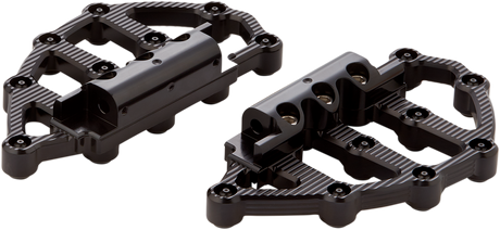 ARLEN NESS MX Passenger Floorboards - Black 06-896