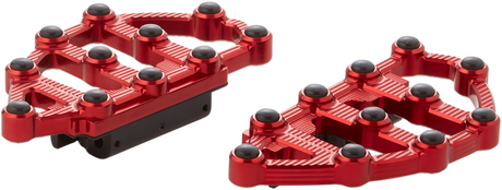 ARLEN NESS MX Passenger Floorboards - Red 06-898