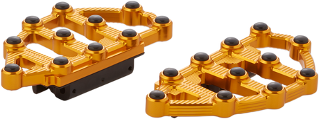 ARLEN NESS MX Passenger Floorboards - Gold 06-899