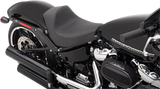 DRAG SPECIALTIES SEATS EZ-Solo Seat - Smooth Vinyl for Harley FXBR/S '18-'22 | Low Profile Motorcycle Seat