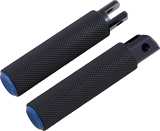 ARLEN NESS Knurled Foot Pegs - Blue - FX/FL '18-'25 07-950