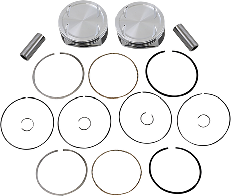 JE PISTONS Piston Kit - 4.250" Bore - +0.175" Oversize - 114"/117" M8 370252